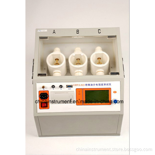 Gdyj-503 3 Oil Cups Insulating Oil Breakdown Voltage Bdv Tester